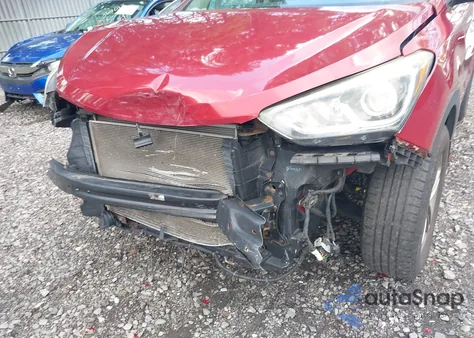 2017 Hyundai Santa Fe Sport 2.4L from USA, damaged, VIN 5XYZUDLB8HG411703